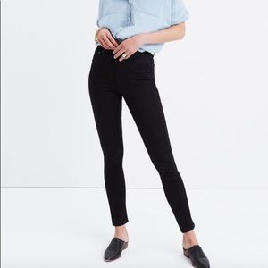 10” high rise skinny jeans in carbondale wash